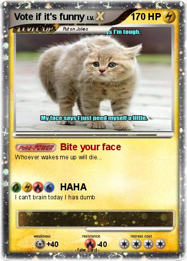Pokemon Vote if it's funny