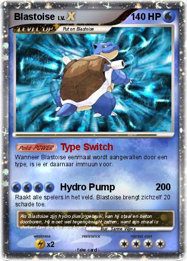 Pokemon Blastoise