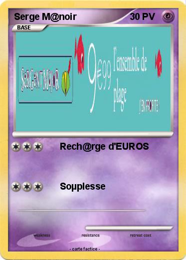 Pokemon Serge M@noir