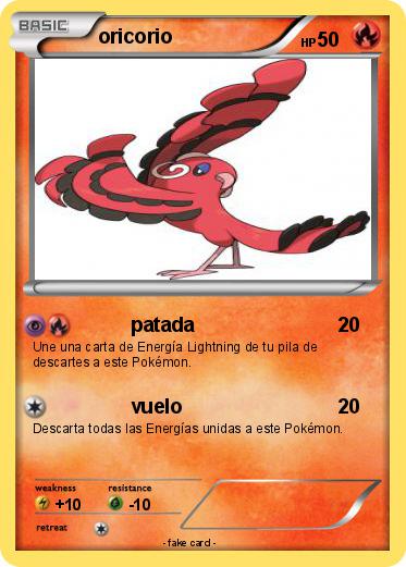 Pokemon oricorio