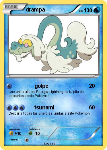 Pokemon drampa