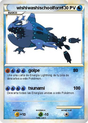 Pokemon wishiwashischoolform