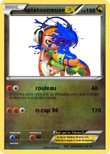 Pokemon splatooneuse