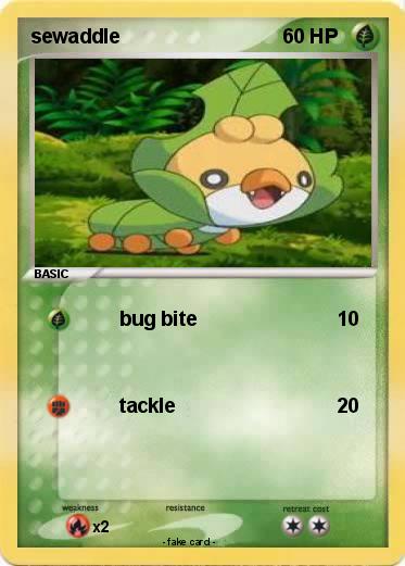 Pokemon sewaddle