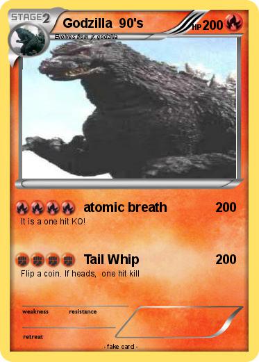 Pokemon Godzilla  90's