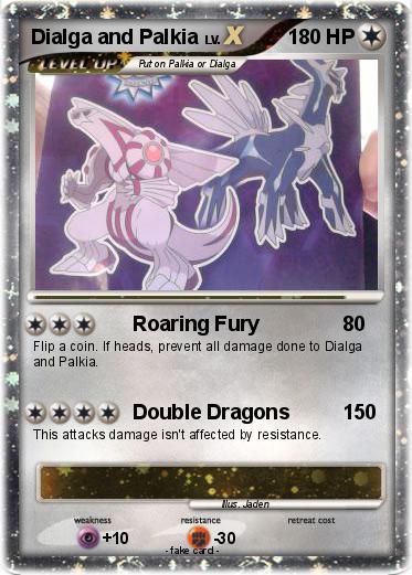 Pokemon Dialga and Palkia