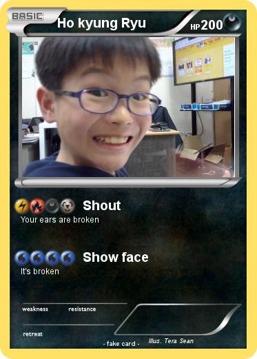 Pokemon Ho kyung Ryu