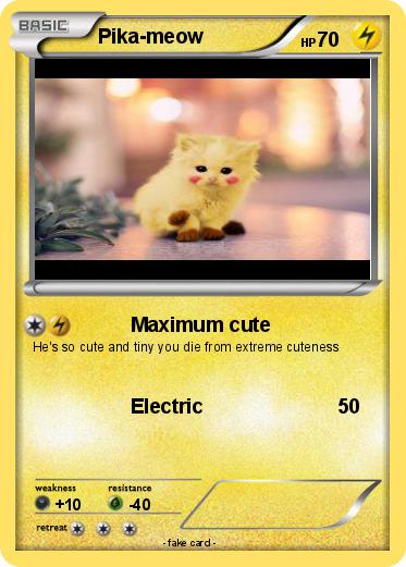 Pokemon Pika-meow