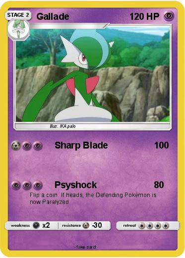Pokemon Gallade