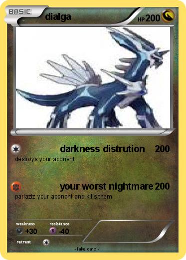 Pokemon dialga