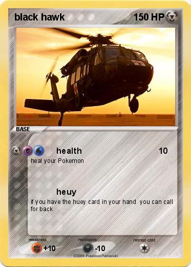 Pokemon black hawk