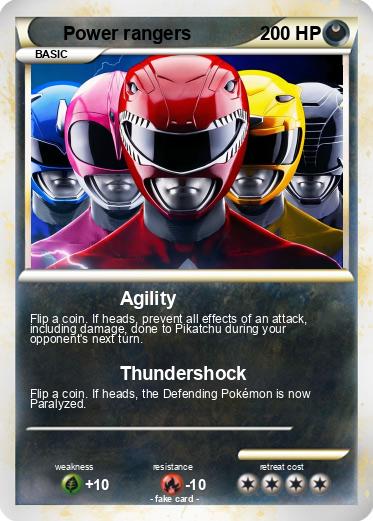 Pokemon Power rangers