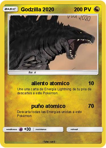 Pokemon Godzilla 2020