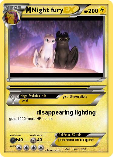 Pokemon Night fury