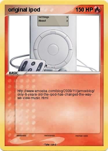 Pokemon original ipod