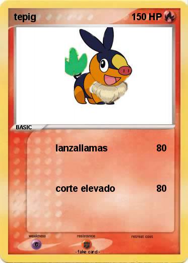Pokemon tepig
