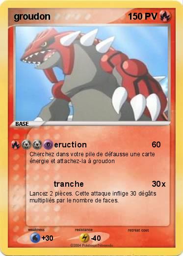 Pokemon groudon