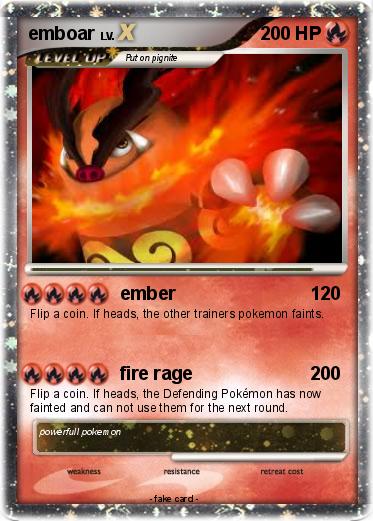 Pokemon emboar