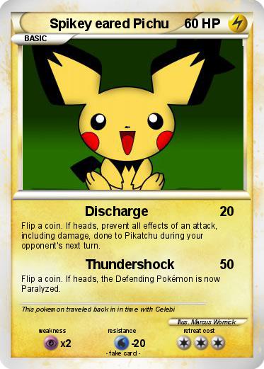 Pokemon Spikey eared Pichu