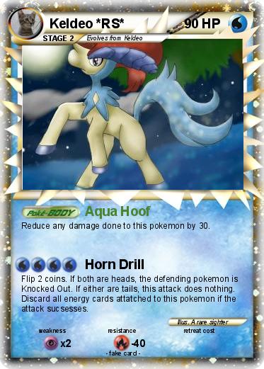 Pokemon Keldeo *RS*