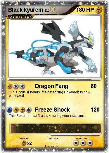 Pokemon Black kyurem