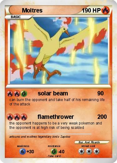 Pokemon Moltres