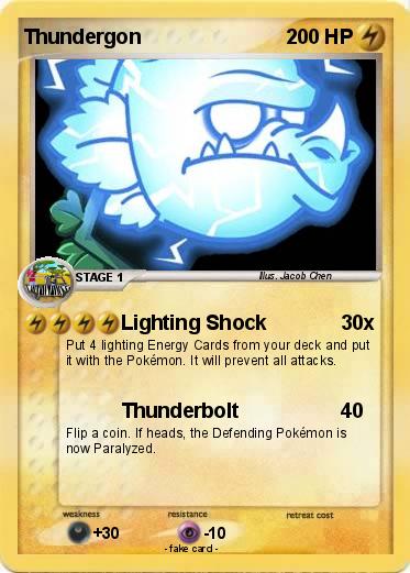 Pokemon Thundergon