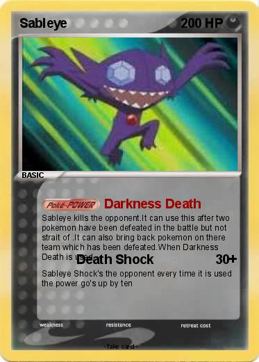 Pokemon Sableye