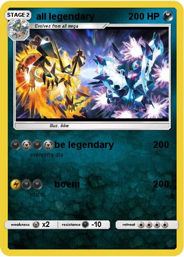 Pokemon all legendary
