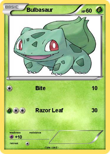 Pokemon Bulbasaur