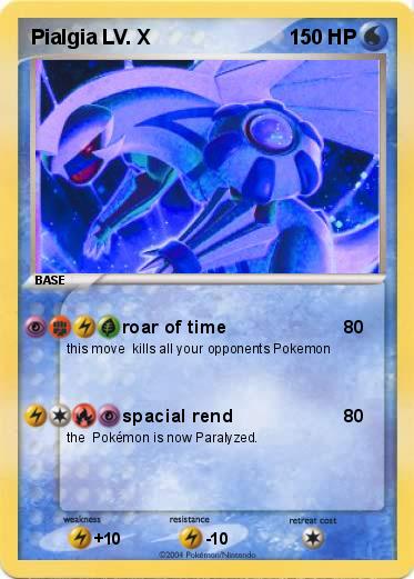 Pokemon Pialgia LV. X