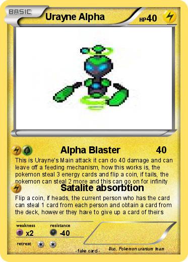 Pokemon Urayne Alpha