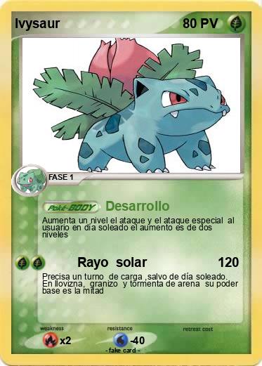 Pokemon Ivysaur