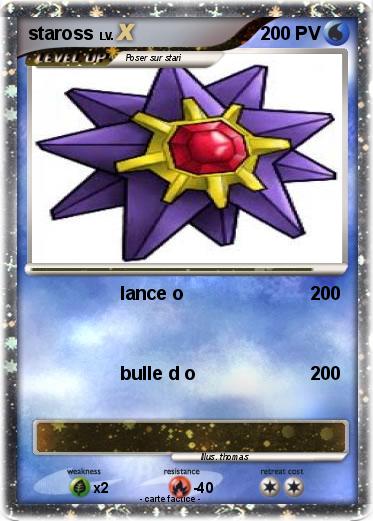 Pokemon staross