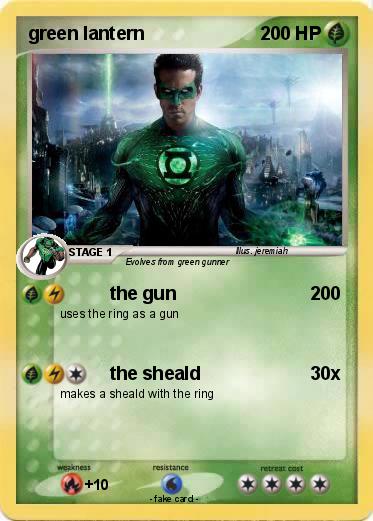 Pokemon green lantern