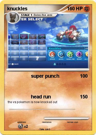 Pokemon knuckles