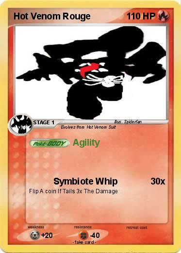 Pokemon Hot Venom Rouge