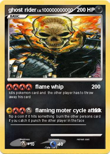 Pokemon ghost rider
