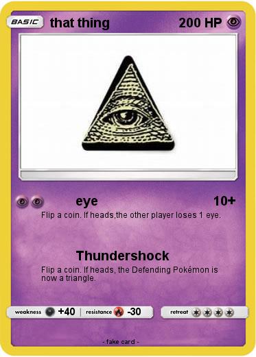 Pokemon that thing