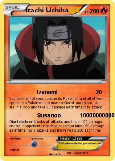 Pokemon Itachi Uchiha