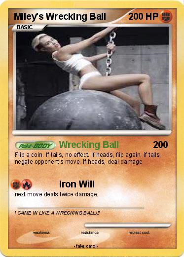 Pokemon Miley's Wrecking Ball
