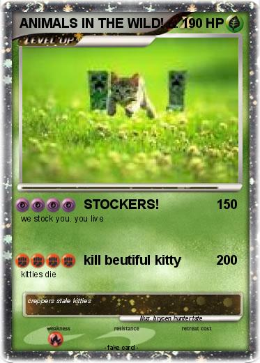 Pokemon ANIMALS IN THE WILD!