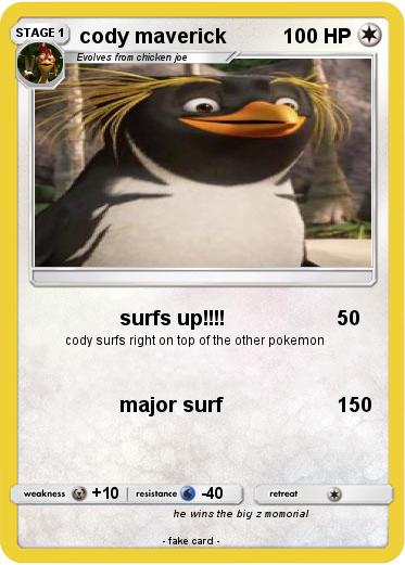 Pokemon cody maverick