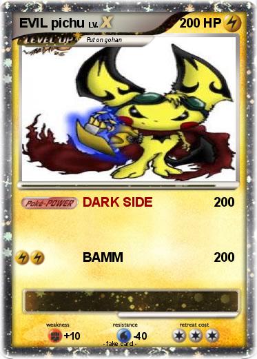Pokemon EVIL pichu