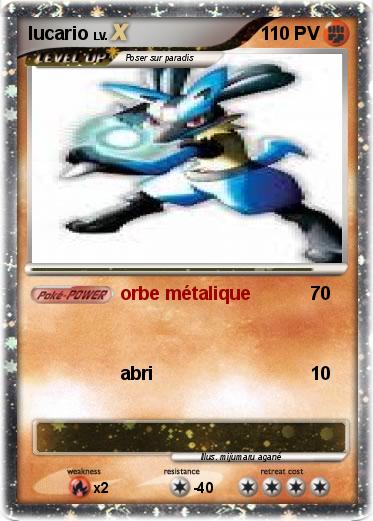 Pokemon lucario
