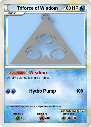 Pokemon Triforce of Wisdom