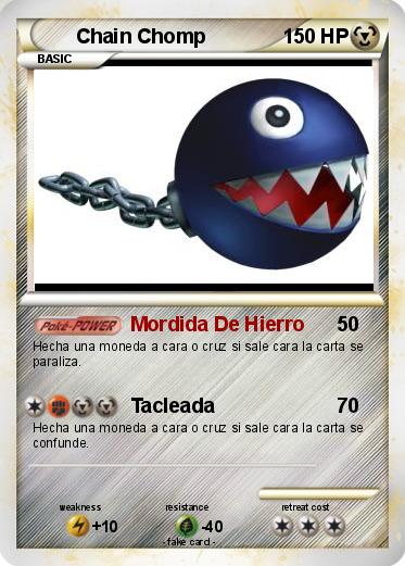 Pokemon Chain Chomp