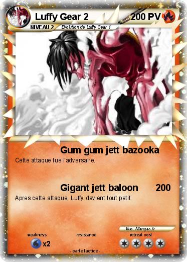 Pokemon Luffy Gear 2