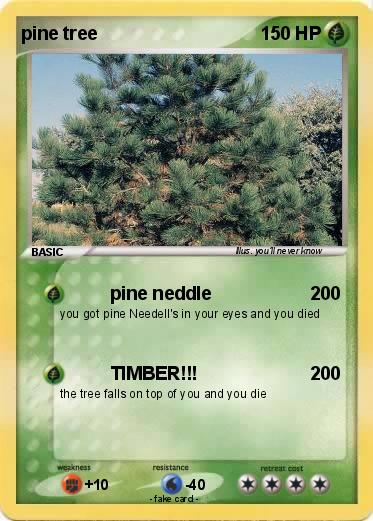 Pokemon pine tree