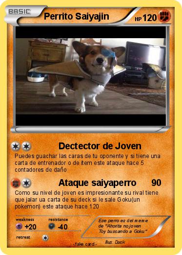 Pokemon Perrito Saiyajin